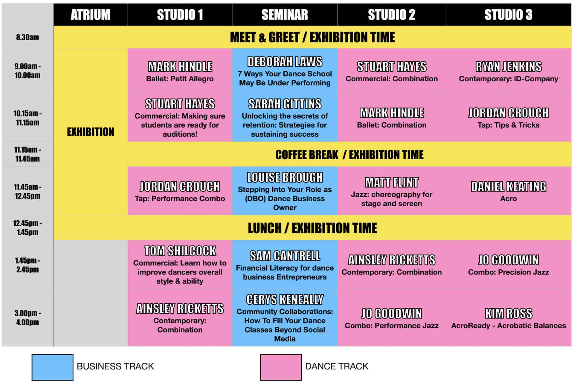 Teachers-Convention-Example-Timetable